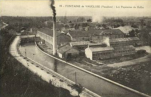 Usine Navarre de Galas Fontaine de Vaucluse